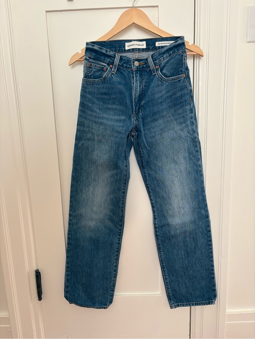 Denim Forum The ‘90s Marlo Hi-Rise Baggy Jean